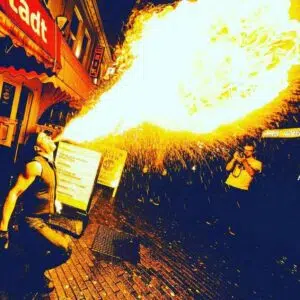 Fire-breather Nuno Show