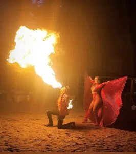 Fire-breather Nuno Show